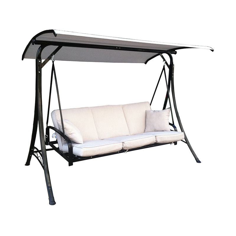 YLX-4032A Swing Chair y cama de tres personas con terraza al aire libre