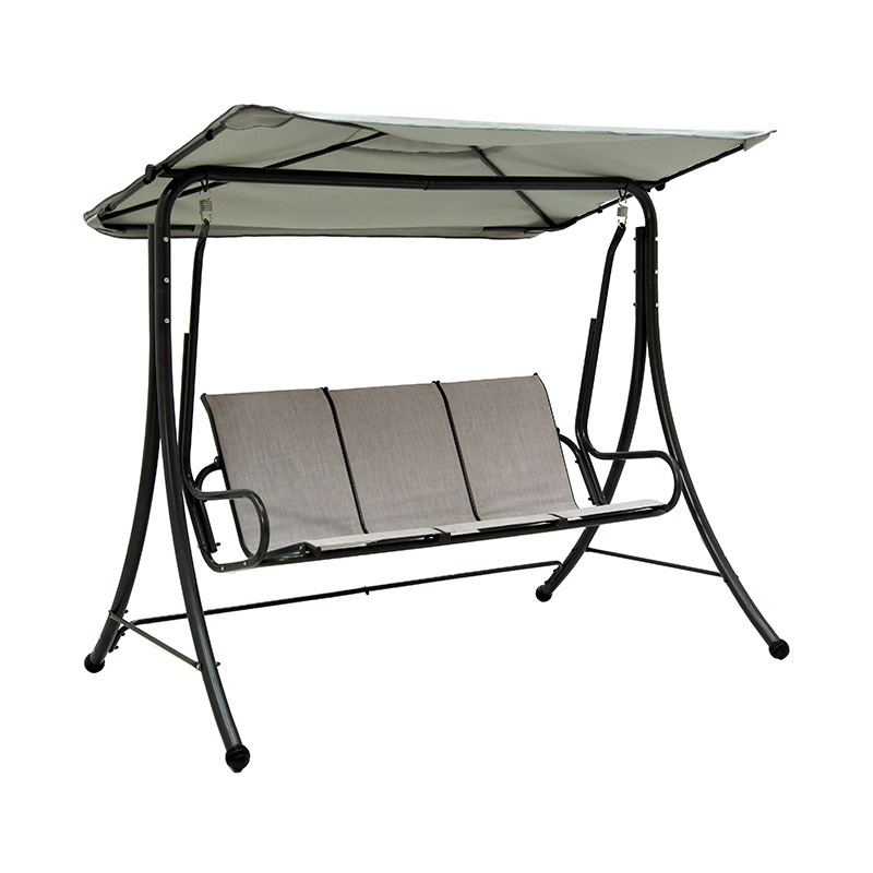 Silla mecedora de tres personas para jardín al aire libre YLX-4027