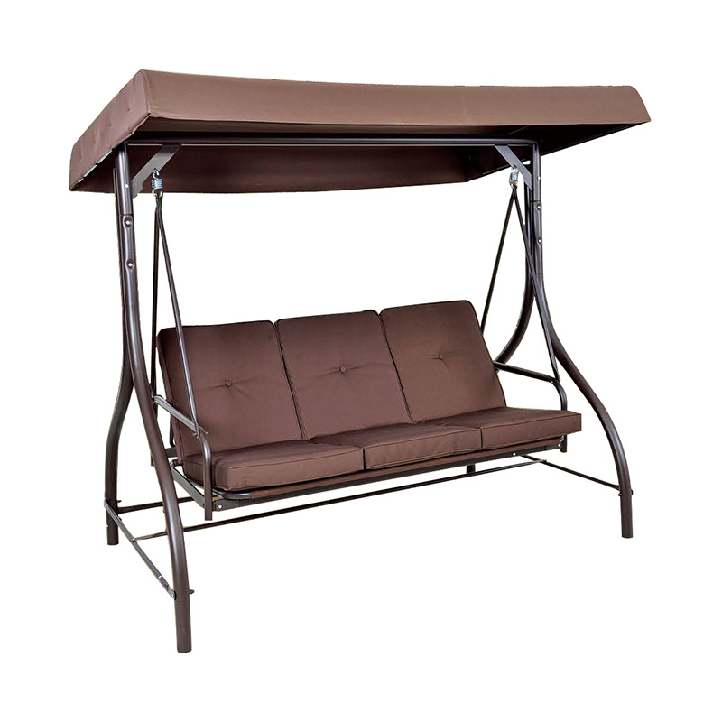 YLX-4023A Silla de columpios y cama de tres personas para ocio al aire libre