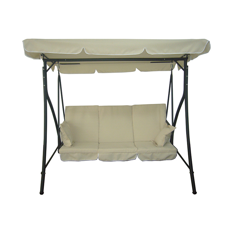 Silla mecedora de tres personas para jardín al aire libre YLX-4018