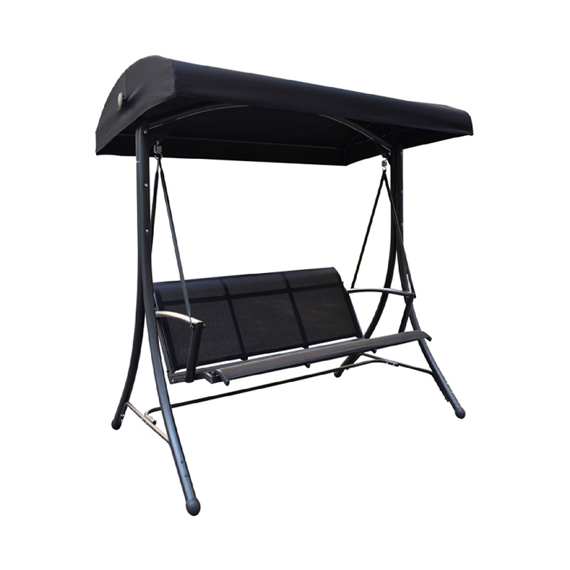 Silla mecedora de tres plazas para jardín y ocio YLX-4011A