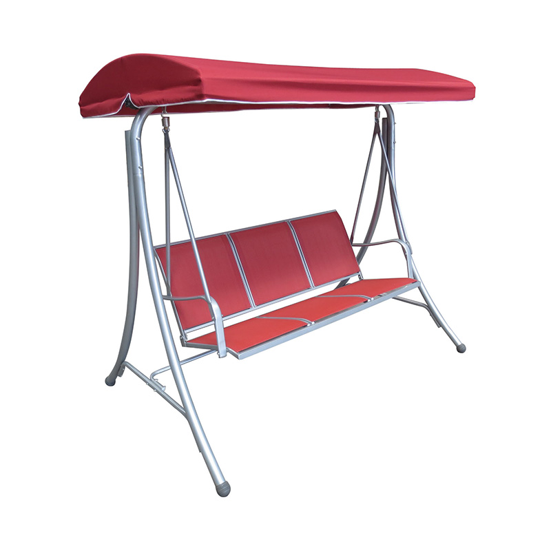 Silla mecedora de balcón de tres plazas para exteriores YLX-4011