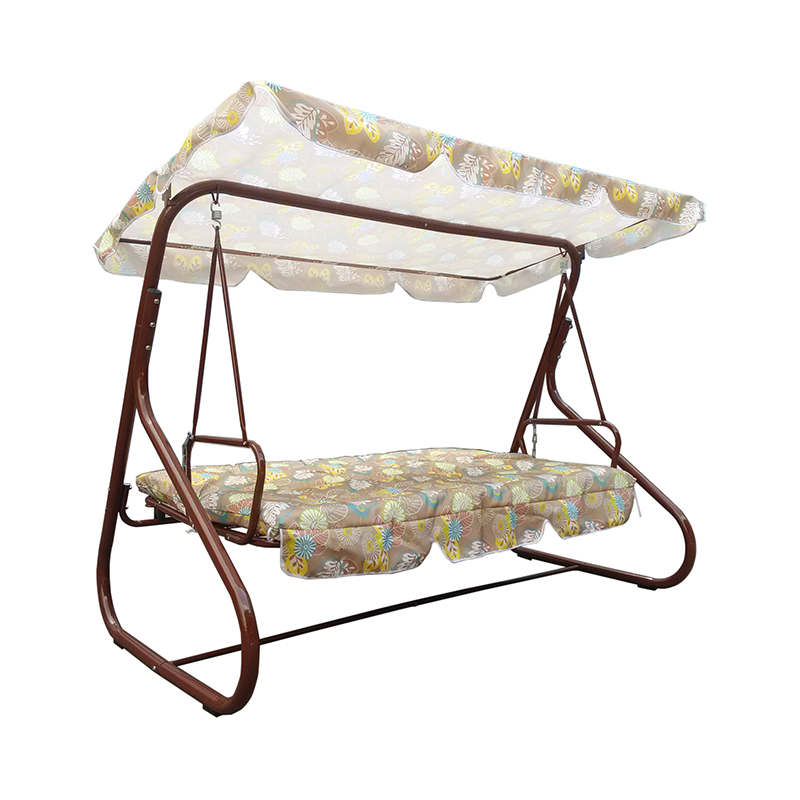 Silla mecedora de tres plazas con terraza al aire libre YLX-4050