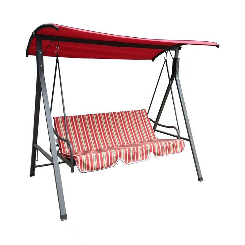 YLX-4031 Silla mecedora y cama para exteriores de tres personas